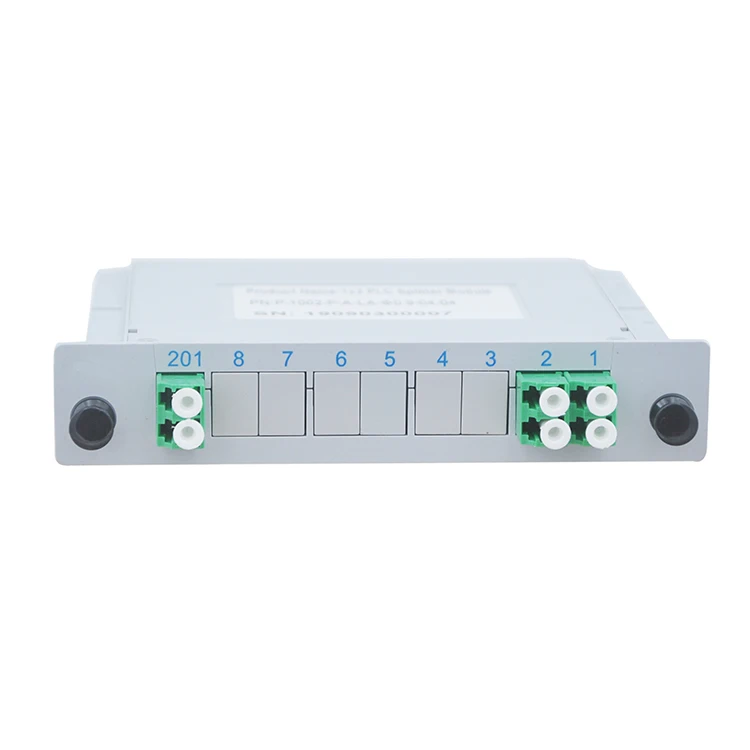 Factory Directly PLC Splitter Device LC/APC 2x4 Insertion /LGX /Cassette type Fiber Optic fiber optic equipment