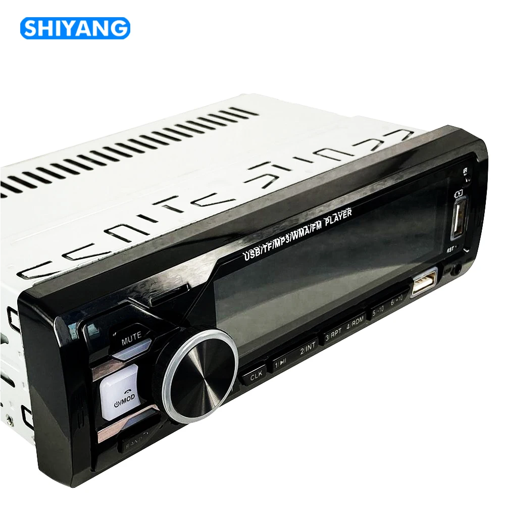 Hot Selling Newest 1 Din Stereo Player MP3 FM Receiver TF LCD MP3 player Car Radio 2 USB BT 12V  Car audio Player