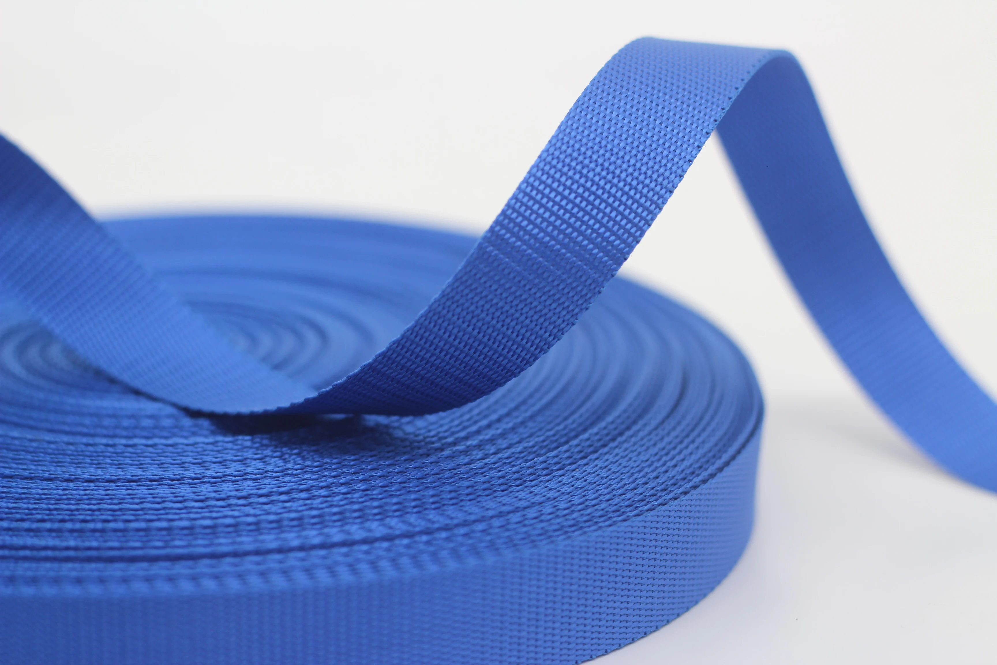 Wholesale Polyester Webbing Tape imitation nylon Thicken Polyester ribbon binding belt