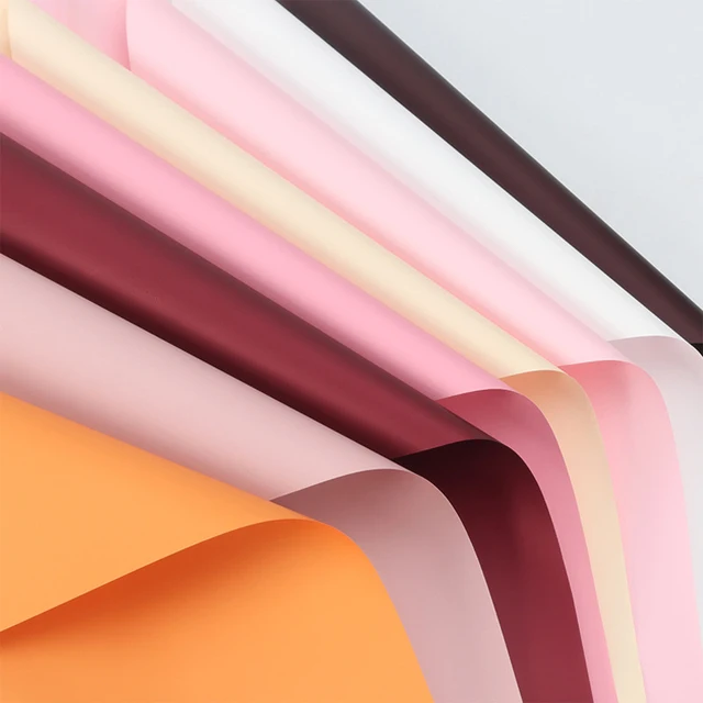 custom floral bouquet wrap paper roll sample order waterproof luxury non woven gift flowers wrapping paper packaging