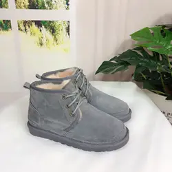 Мужские зимние ботинки до щиколотки