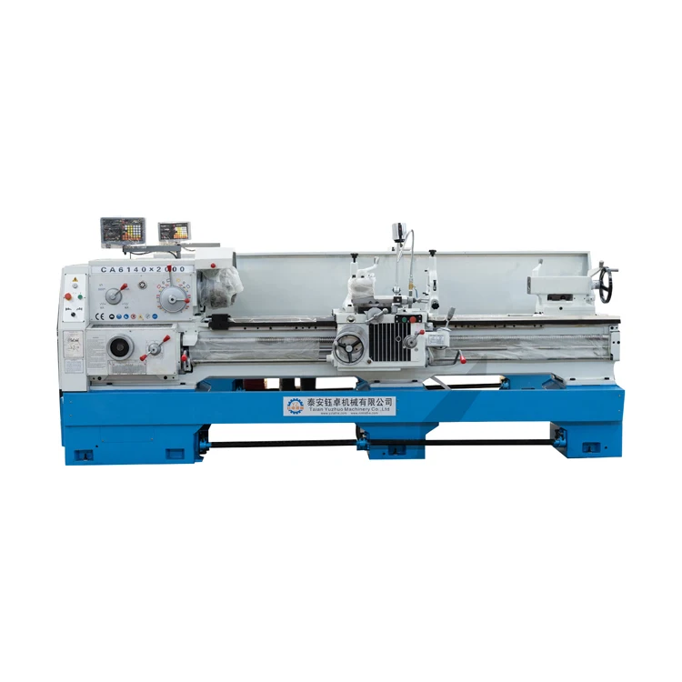 Flat bed Manual lathe machine price CA6140 *2000 Manual lathe