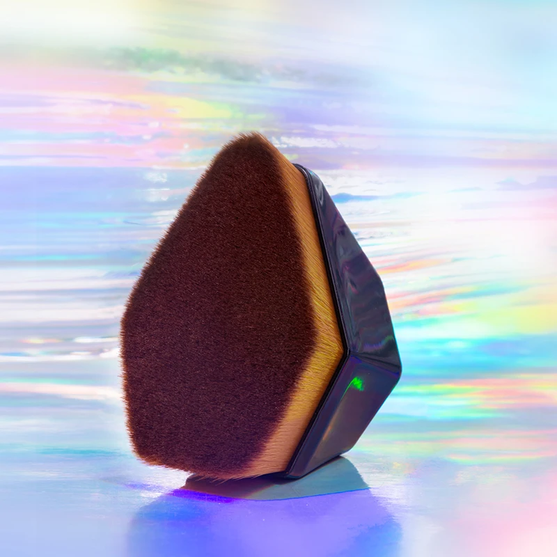 Synthetic single Mini vegan foundation  kabuki makeup brush private label cosmetic brushes