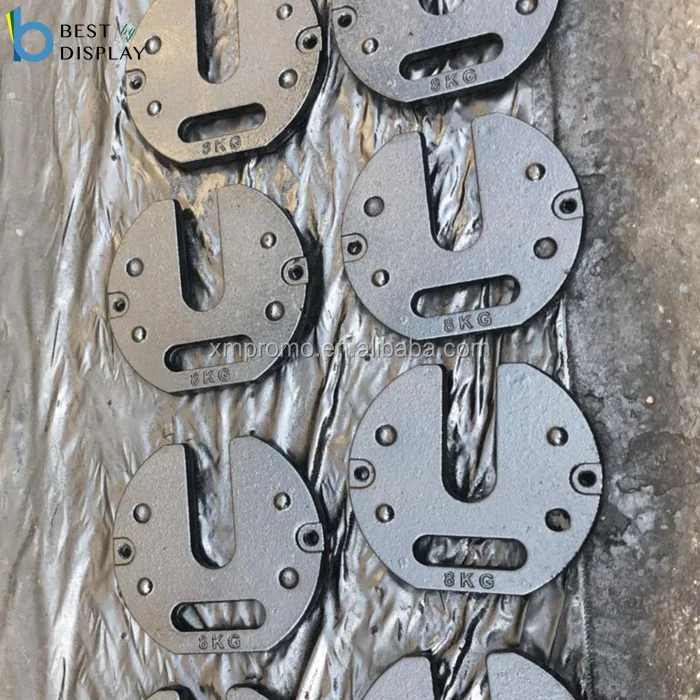 8kgs 10kgs 15kgs Iron Cast Tent Weight for Trade Show Gazebo Tent