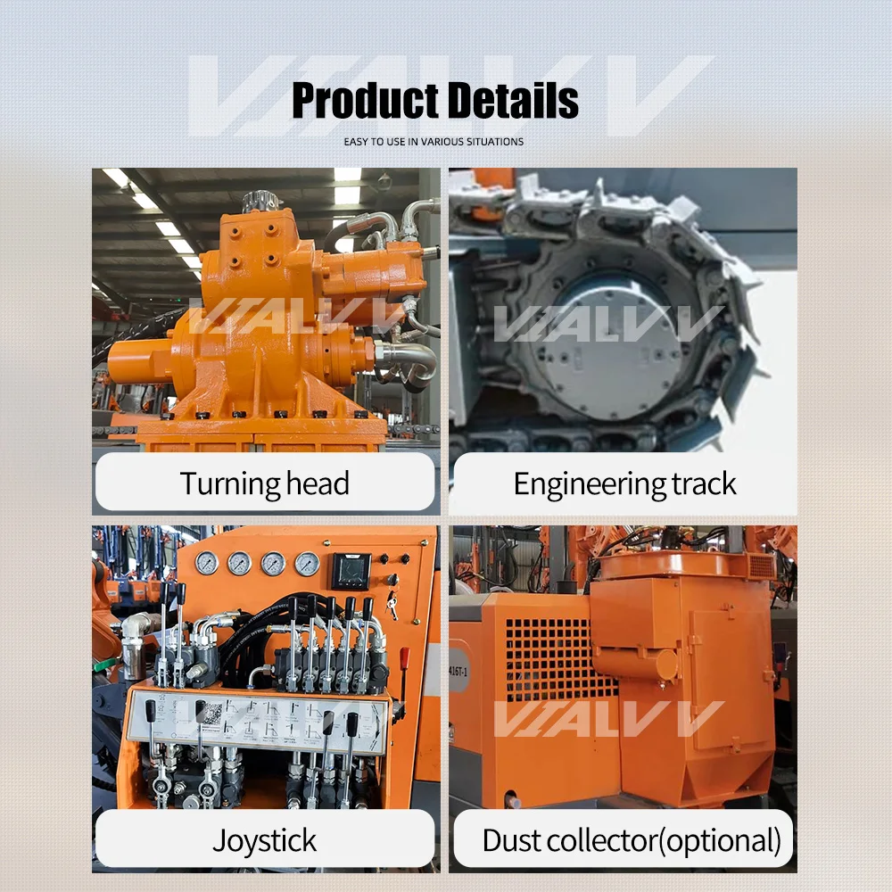 Split rock anchors drill rig sloping anchoring Small ZEGA 430S drilling rig for tunnel grouting anchor drill with electric motor