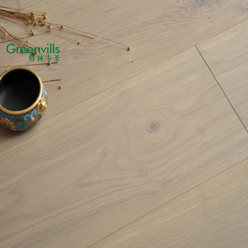 300MM wide European white oak engineered wood flooring Guangzhou factory oak multiply hardwood flooring
