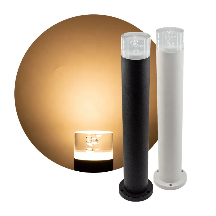 Современный светодиодный столбик для улицы алюминиевый скандинавский пола 7 Вт двора уличный светильник сада