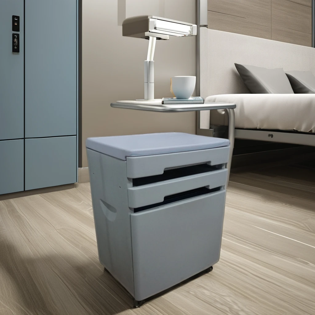 High Quality Single Accompany Break Folding Bed with Easy Clean PU Leather Pillow Six-Fold Steel Frame for Hospital Bedroom Use