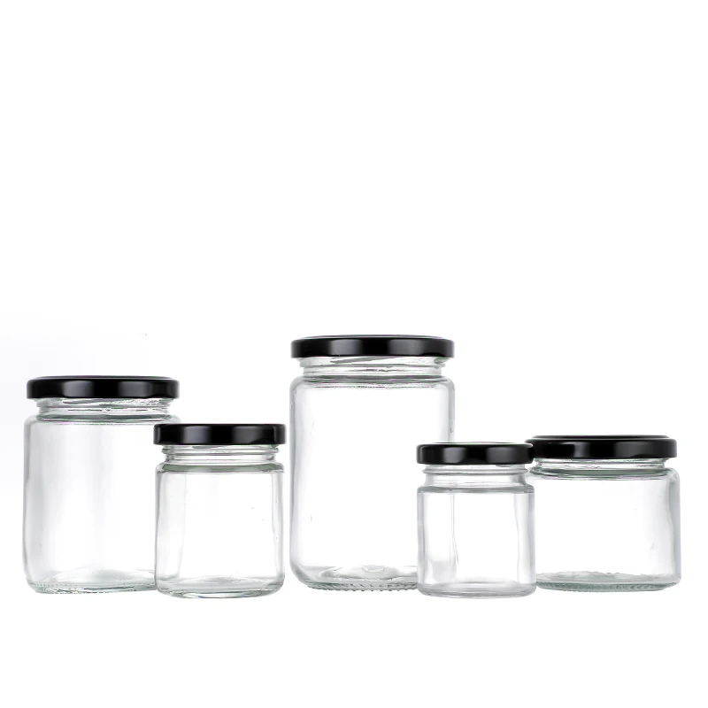 Cheap Price Round Shape Glass Jars Jam Jars 5Oz 8Oz Thickened Jars With Twist Off Lid