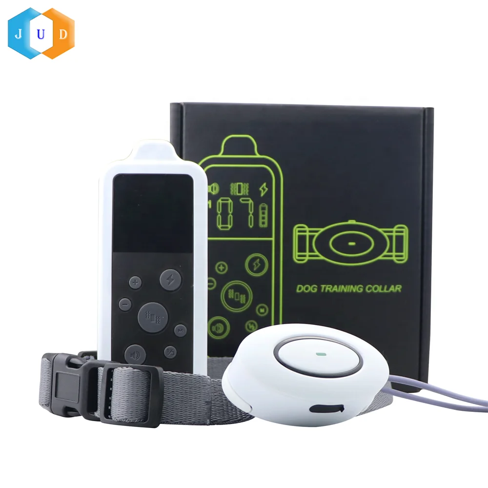 2023 JUDING Custom Logo Quality Dog Shock Collar With Rechargeable 350M Remote Range For Large Medium Small Dogs