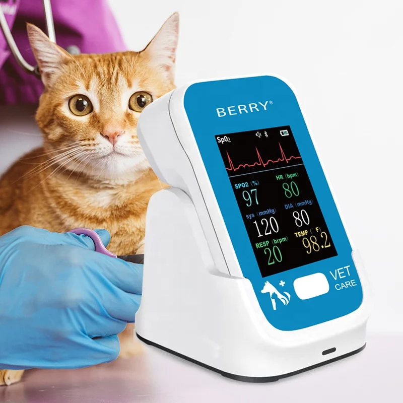 Berry Vet Veterinary Handheld Pulse Oximeter for dog cat horse  hot sale Veterinary Multi-parameter Monitor