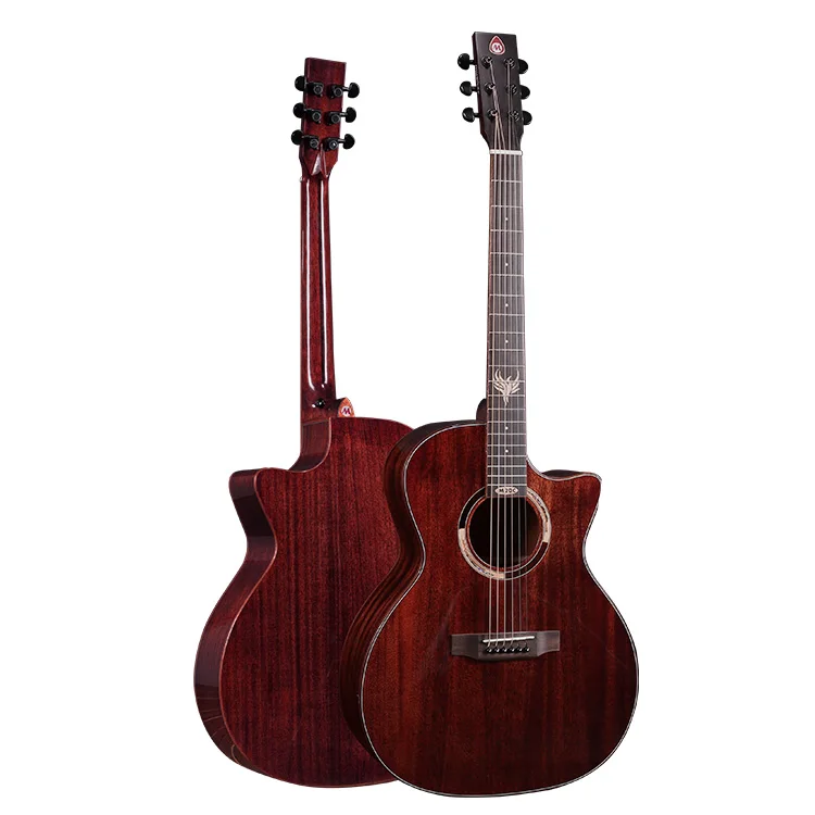 
Factory supply 38/41 inch acoustic guitars Handmade solid wooden Acoustic Guitar Musical Instruments 