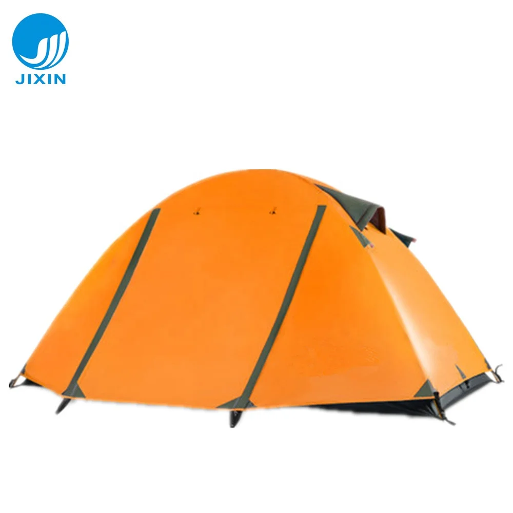 Outdoor waterproof Professional windproof 2 person double layer mountain family hiking Camping tent