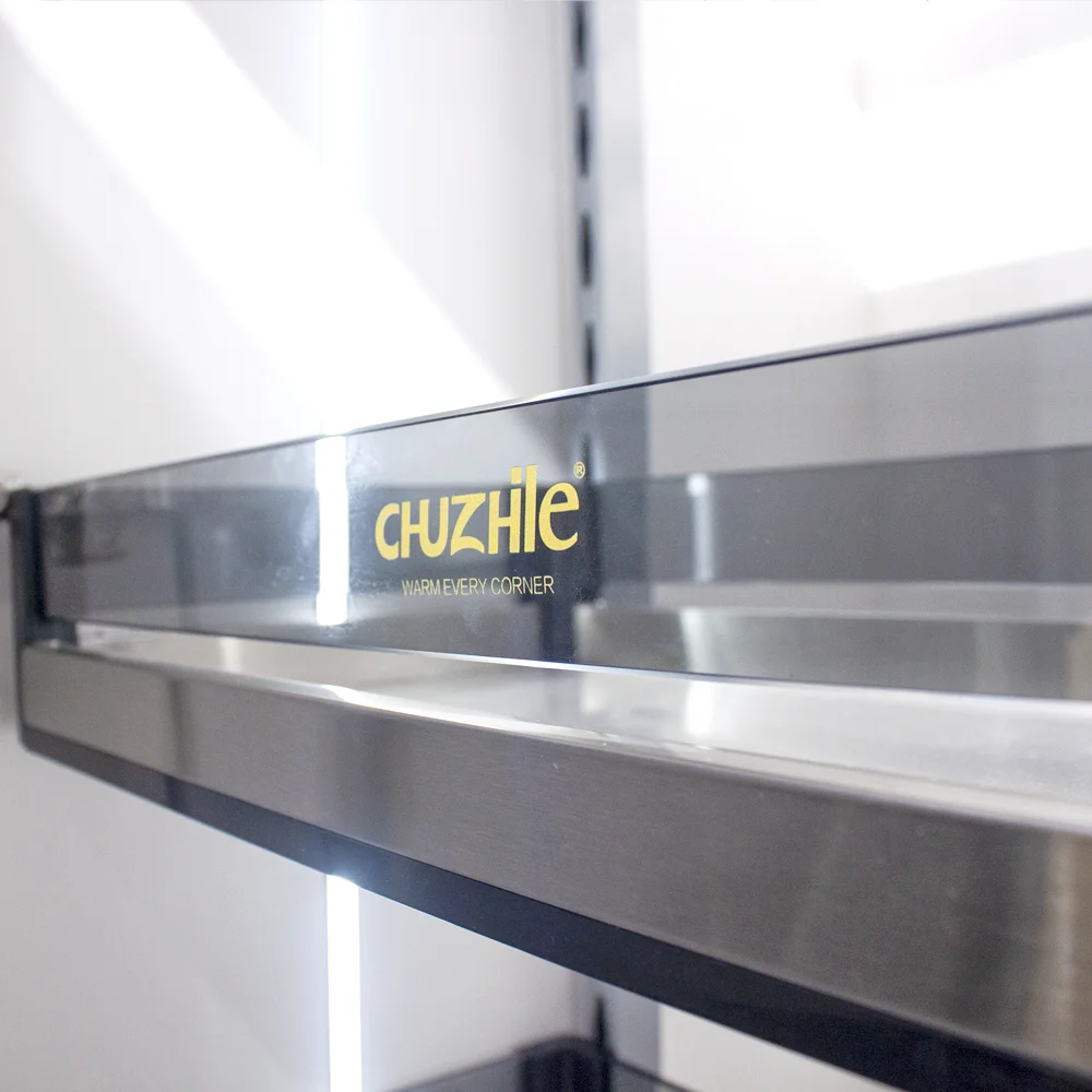 Modern Stainless Steel Kitchen Storage Rack Steel Organizer Cabinet with Hooks Functional Storage Holders for Goods OEM Design