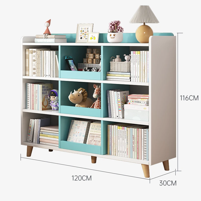 Superior Quality multi-functional children bookcase bookshelf with drawer bookcase floor to ceiling bookshelf