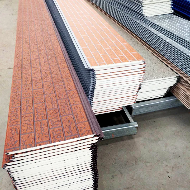 SH Quick Installation Waterproof Polyurethane Foam Panel Sandwich Panel Pu Exterior Insulation Panel
