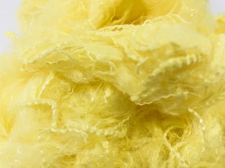 Wholesale 2.3D*76mm Kevlar Para Aramid Staple Fiber for Needle Spun Felt and Protective Apparel