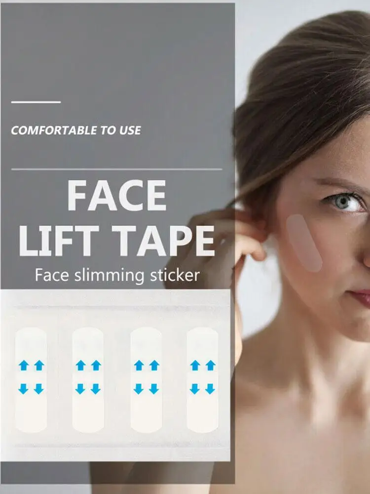 40 Pcs Anti-Wrinkle Forehead Sticker Cheek Chin Paste Facial Eye Patches V Shape Face Lift Tape Invisible Thin Sticker