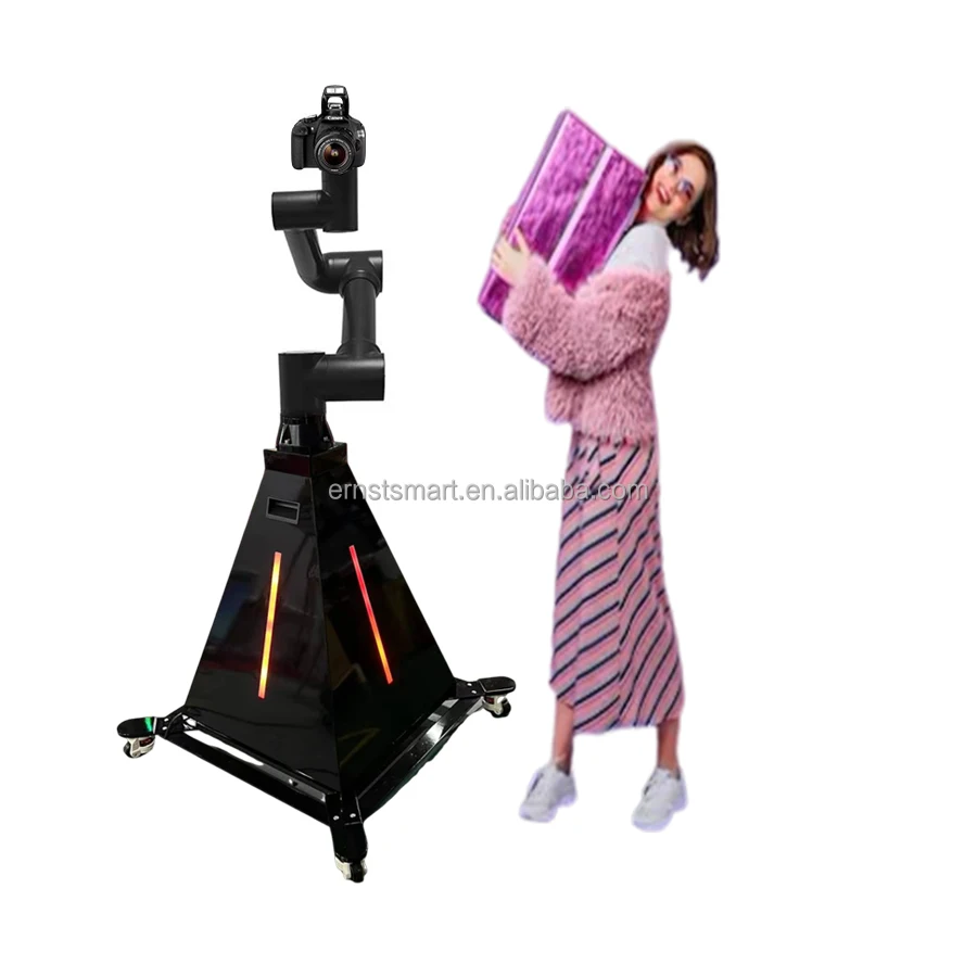 High Quality Glambot Robotic Arm6 Axis Robot Arm Base Ground Vogue Box Glambot 360 Degree Photo