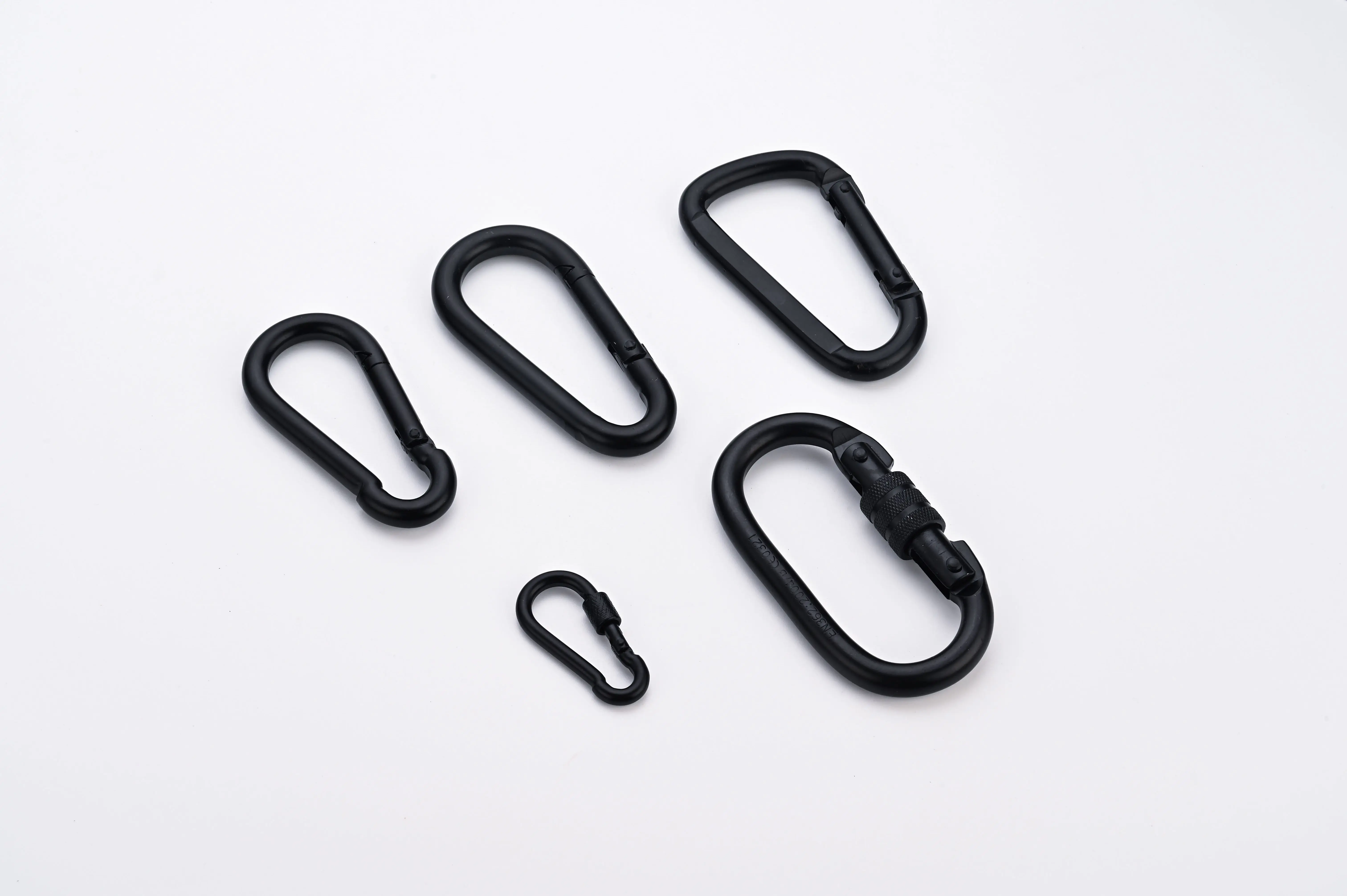 Hardware Buckle 316 Carabiner Spring Hook Mountaineering  Hook Buckle Hanging Buckle Stainless Steel Factory Direct Sales