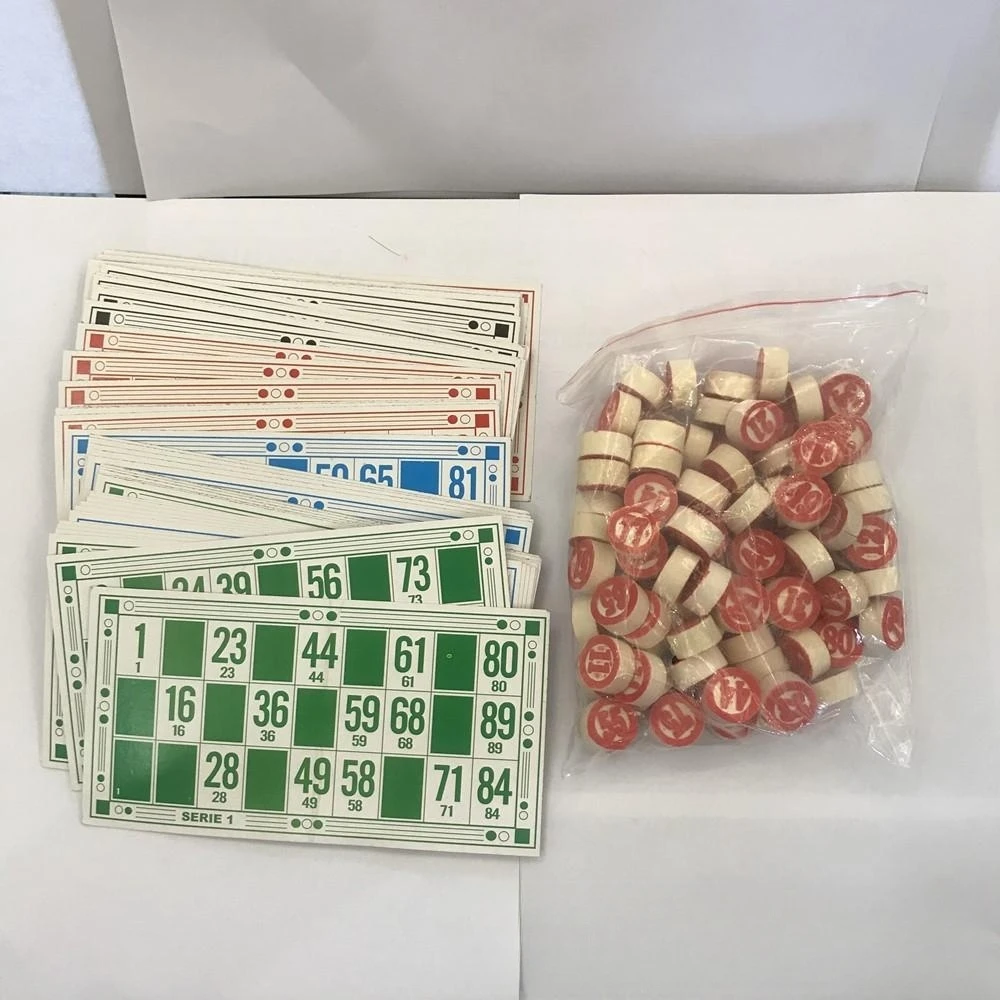 Wood Bingo Toys Educational Barrels Loteria Cards Bingo wooden Russian Lotto Board Games for Family