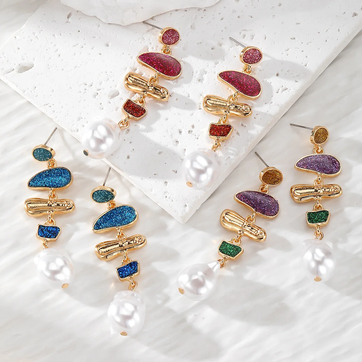 Серьги с жемчугом