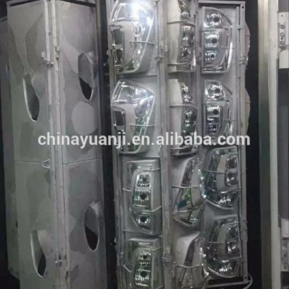 PVD metallizer vacuum coating machine for plastic and metal surface