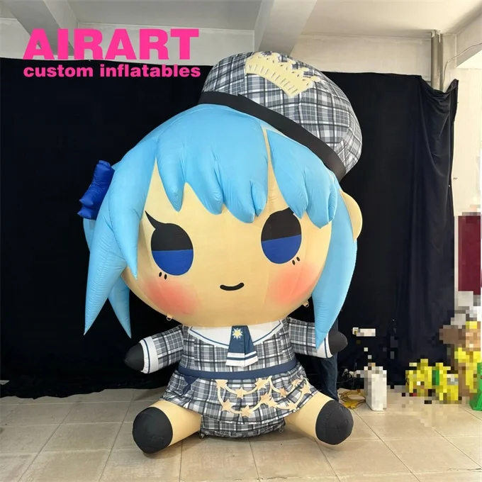 event decoration cute inflatable cartoons,custom COMIC character inflatable for the event