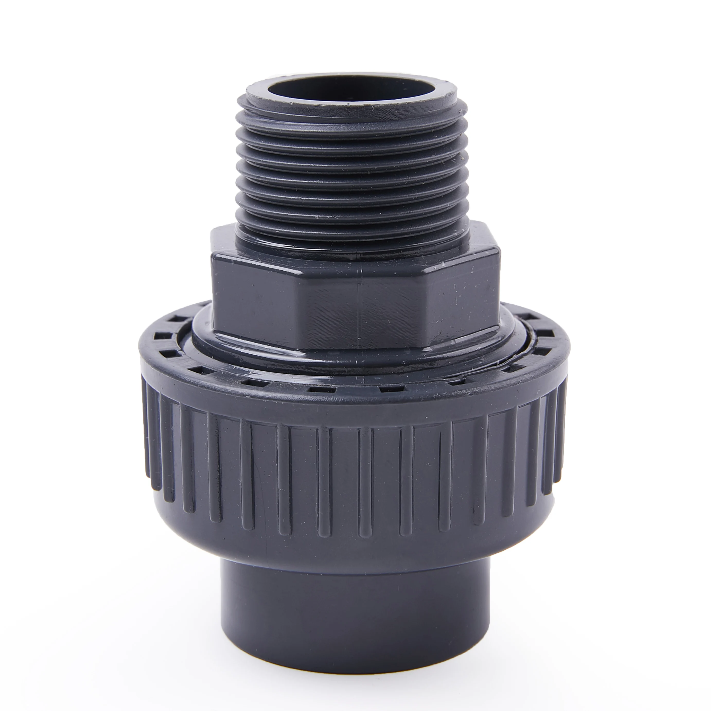 Chinese Industrial PN16 Plastic Pipe Fittings PVC Male Threaded Union