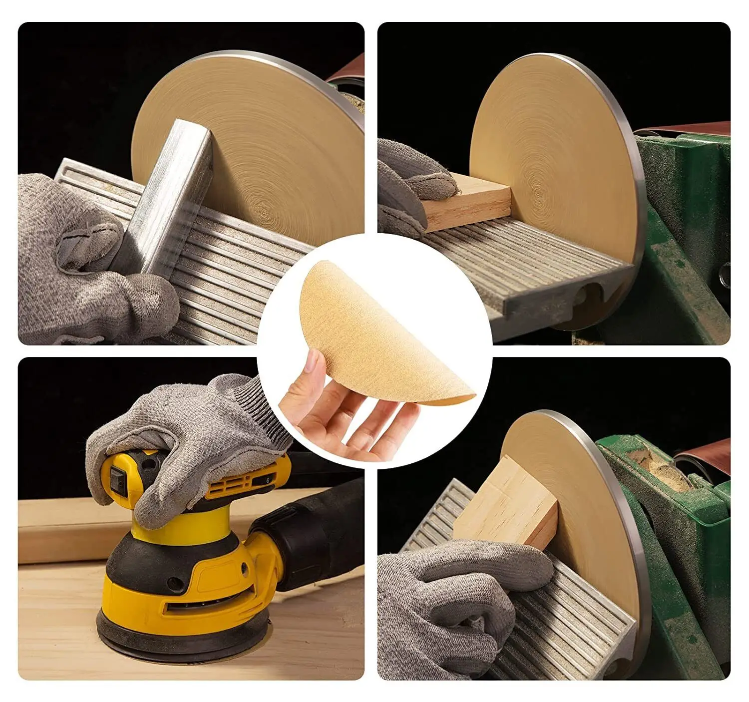 6 inch 600 Grit 100 DA Sanding Disc PSA Sandpaper Roll -Sticky Back