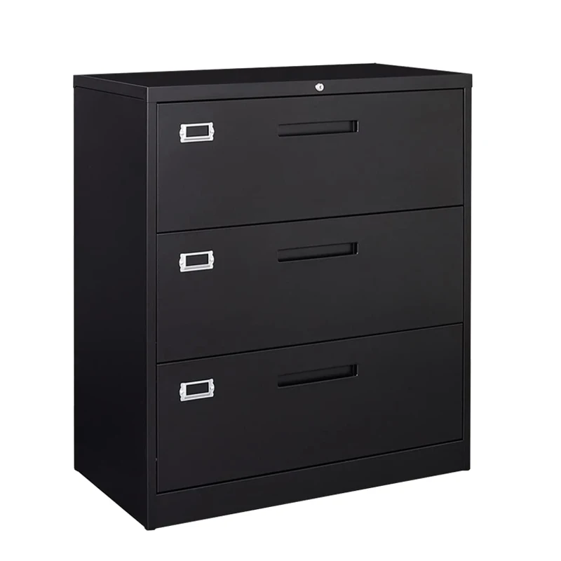 Fireproof Index Card Steel 2 Drawer Cabinet Metal A4 White Filing Cabinets For File Document