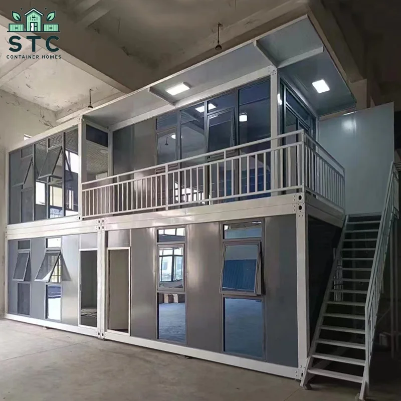Prefab China Modular 3 Bedroom Ready Made House Modular Tiny Kit Set Cabin Homes Container House For Sale