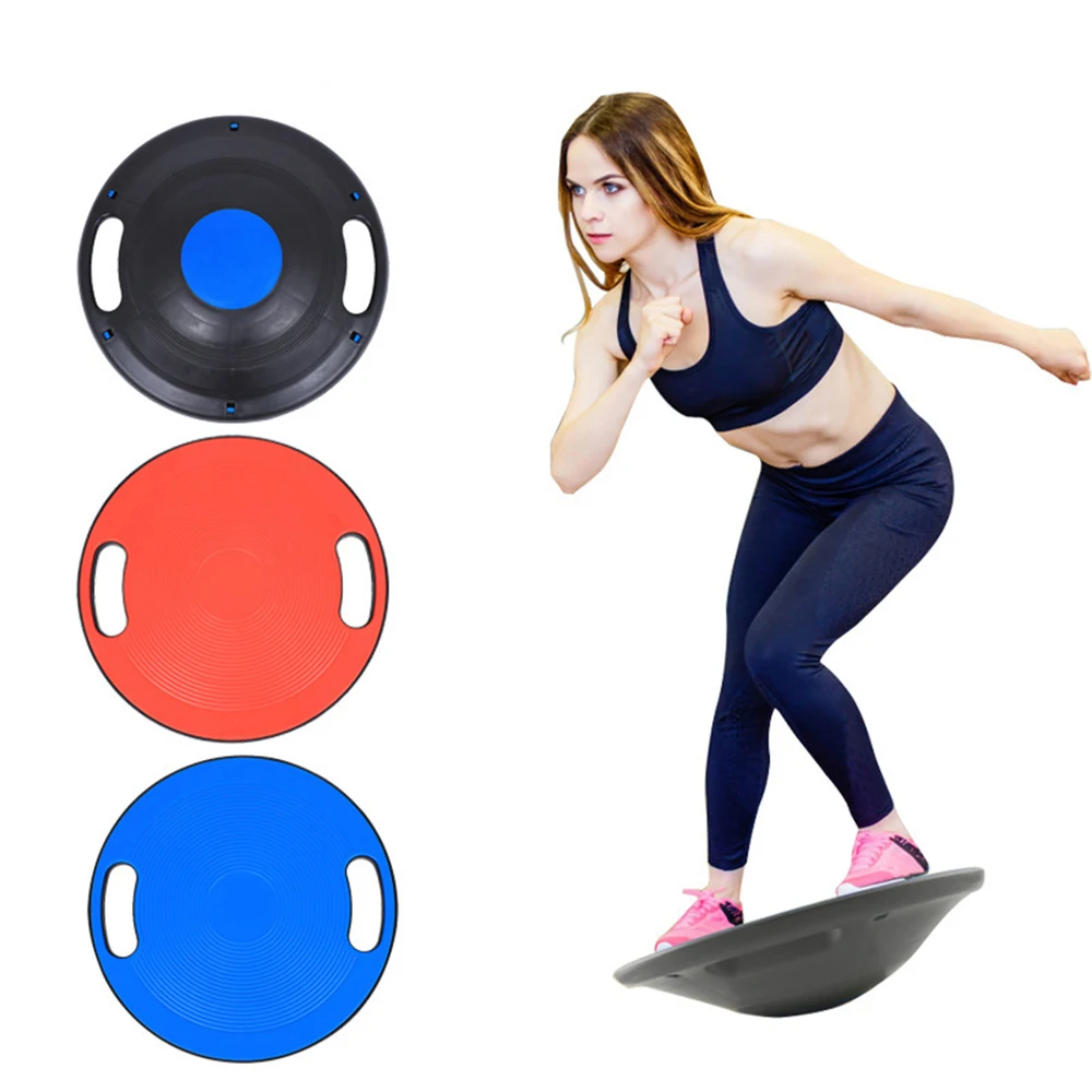 
Factory Wholesale Plastic Wobble Balance Board with handle for Balance Training Home Gyms Exercise 