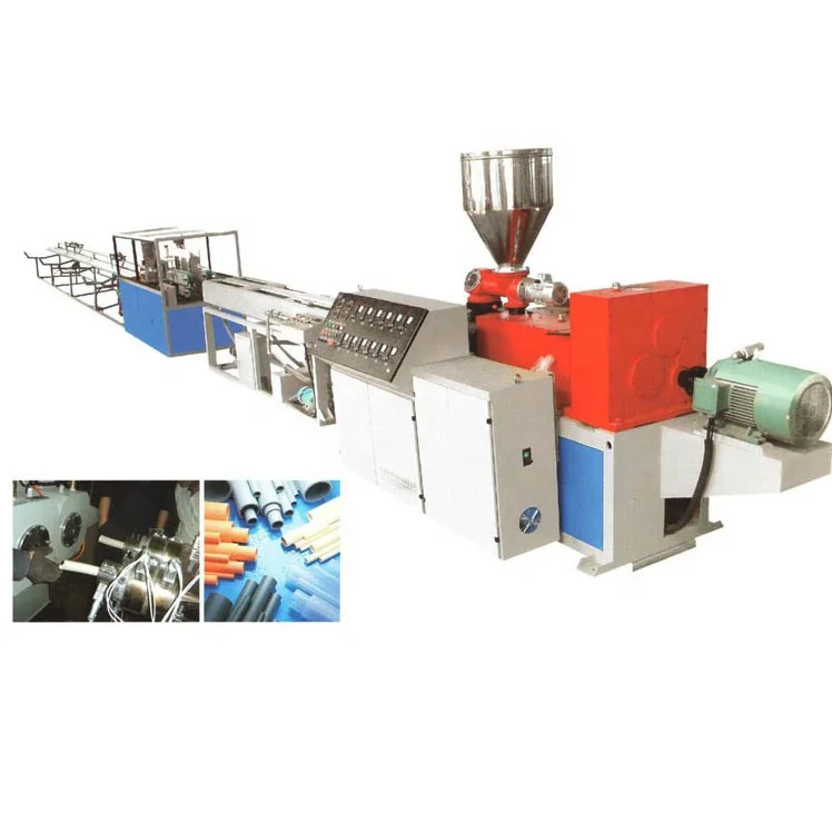 High quality automatic plastic CPVC UPVC PVC conduit pipe making plant equipment