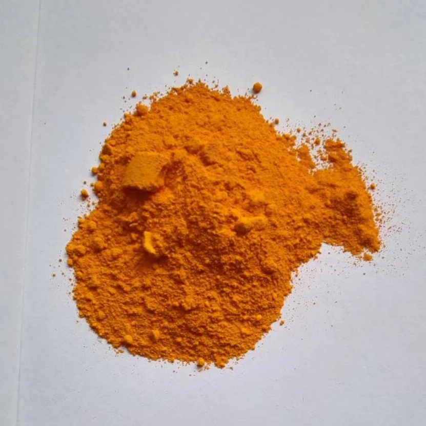 Средний хром желтый (пигмент желтый 34) -для пластика/краски/покрытия/дорожного изготовления