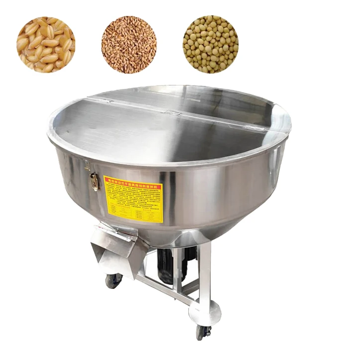 Stainless Steel Poultry Feeding Mixer Processing Grain Grinder Machine Animal Feed Mill Mixer Small Home or Business Use