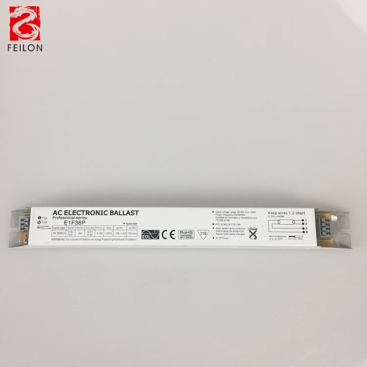 Customized wholesale 120v 220v 4*18w customized digital electronic ballast