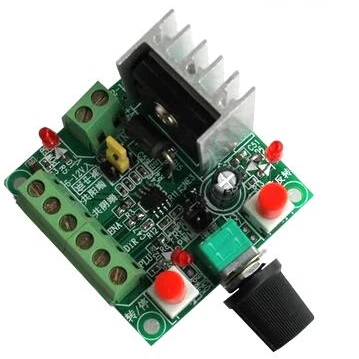 Stepper motor drive controller speed control pulse generator PWM generation controller