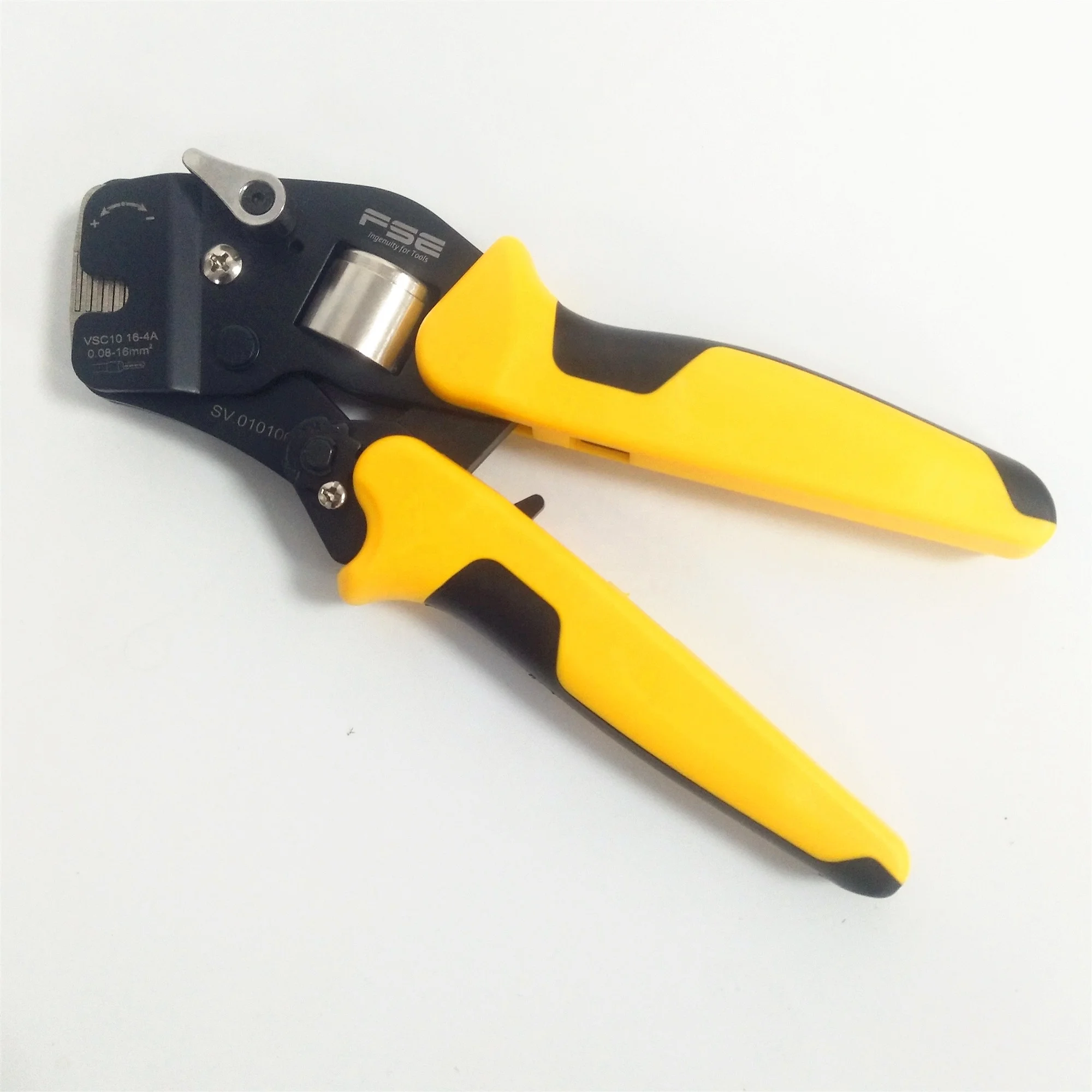 VSC10 16-4A 0.08-16mm2 26-5AWG Hand Crimping Pliers Crimper Tool End Sleeve Connectors Precision Electrical Clamps