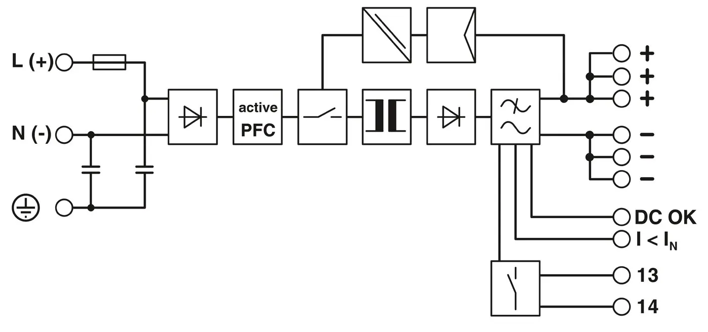 2866750 Феникс источник постоянного тока с режимом переключения питания 24v DC QUINT-PS/1AC/24DC/ 5/светодиодный импульсный светодиодного табло для
