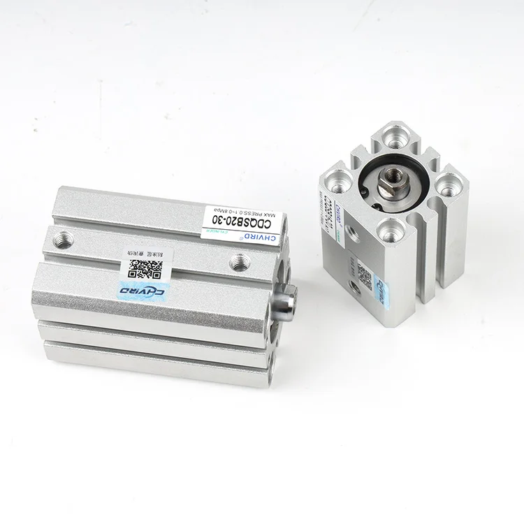 CQSB /CDQSB SMC type Aluminum compact Pneumatic Air Cylinder with Internal thread