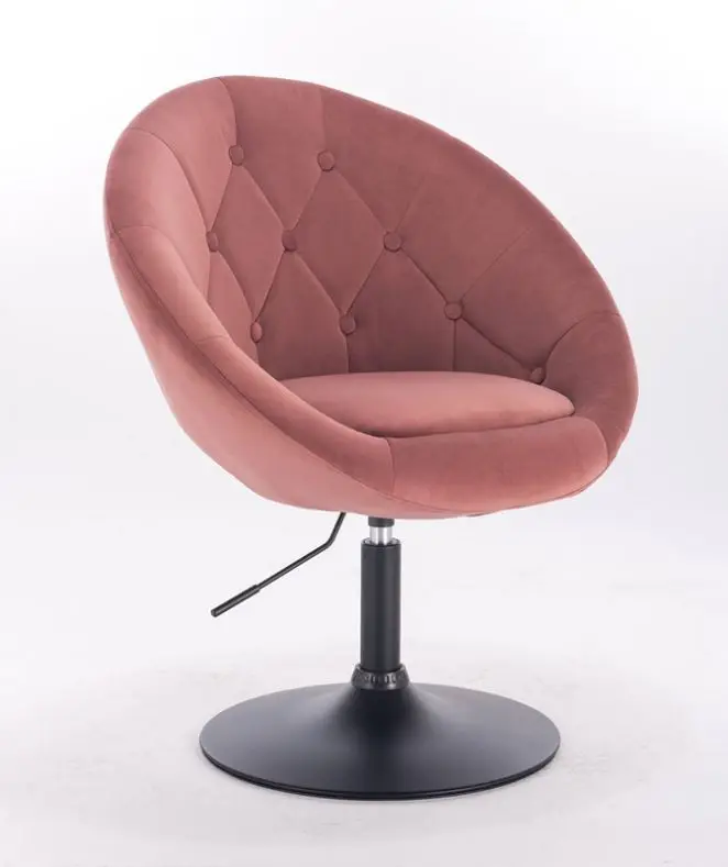 Luxury wholesale soft brown styling chair for nails salon