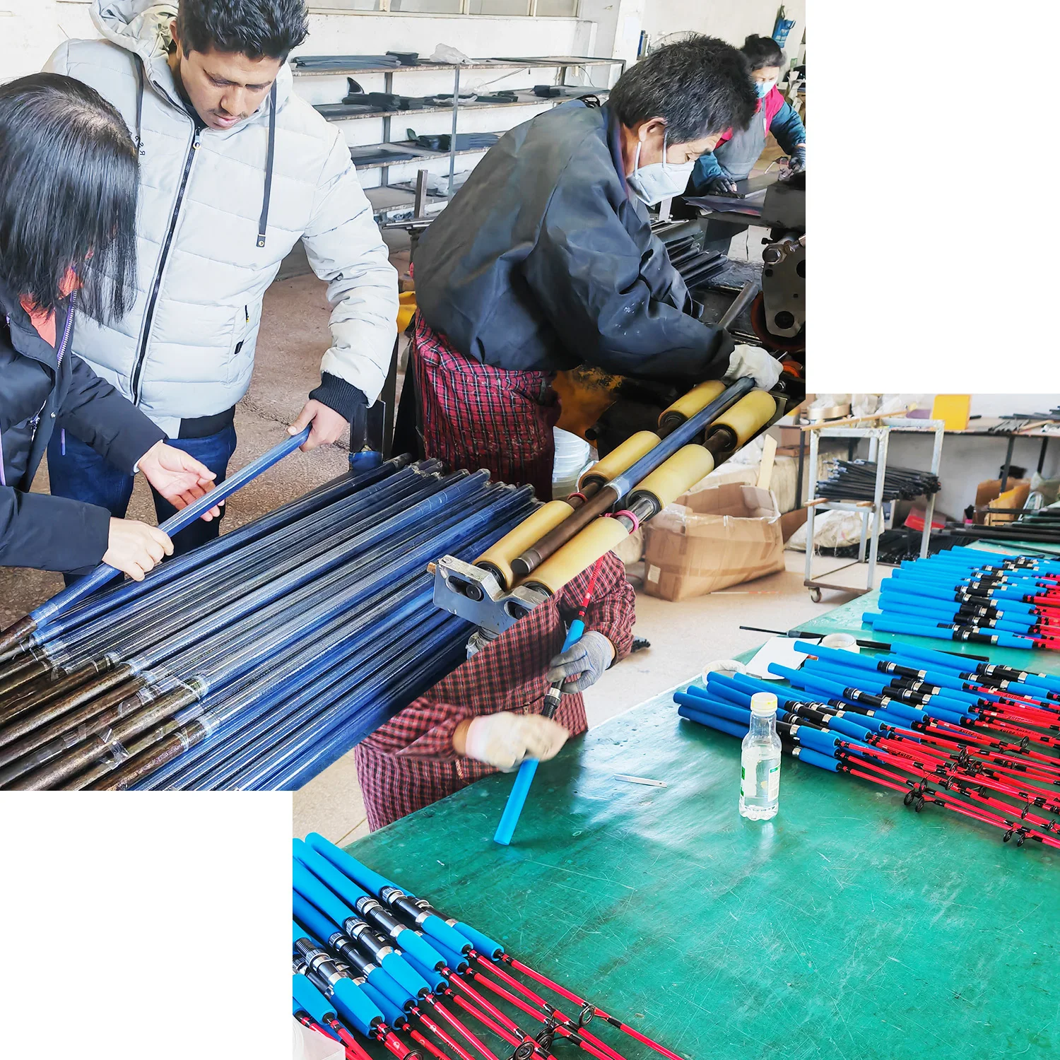 2 Piece Composite Graphite Blanks Saltwater Trolling Offshore Surf Fishing Pole