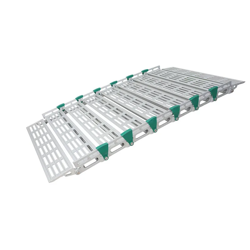 OEM ODM Heavy Duty Vehicle Unloading Ramp Aluminum Folding Loading Motorcycle Car Wheelchair Ramp