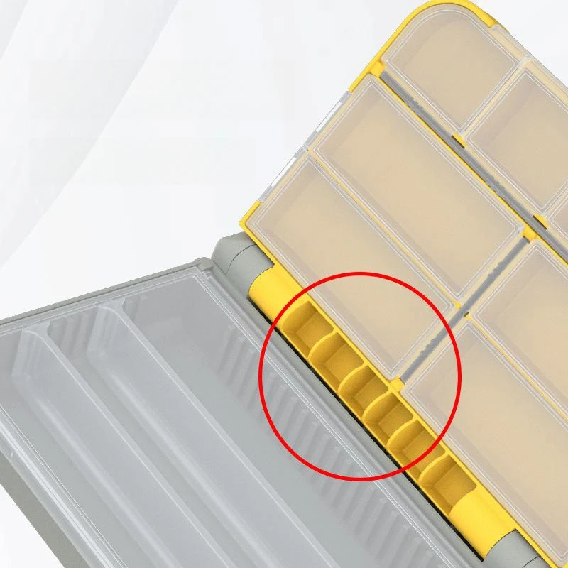 Hot Sell Waterproof Fishing Lure Box Fly Fishing Lure Spoon Hook Bait Tackle Box Accessories Boxes Storage Containers