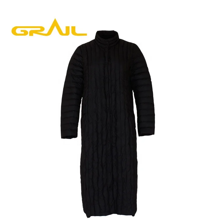 2022 New design winter light customized long duck women down jacket feather coats