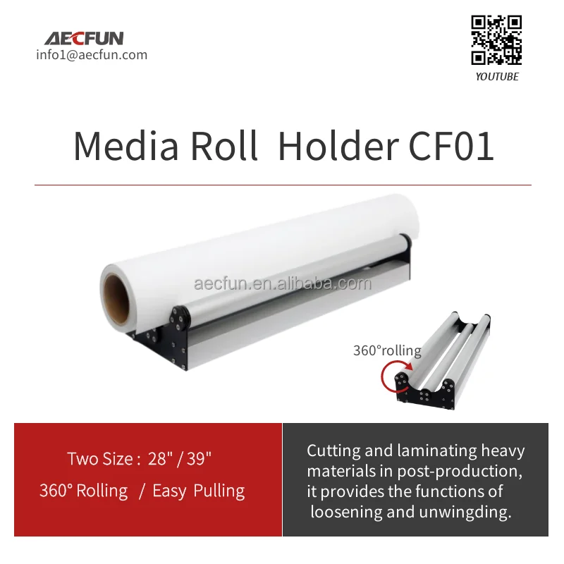 Material Storage Racks For Media Rolls Car Film Display Rack Film Advertising Holder 1.0m