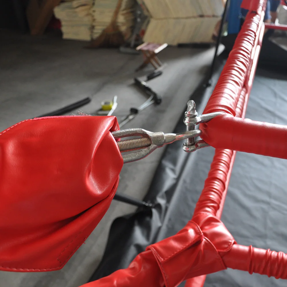 High Quality Wrestling AIBA Approved Boxing Ring Used Inflatable Boxing Ring Commercial MMA Octagon Used Boxing Ring CN;SHN