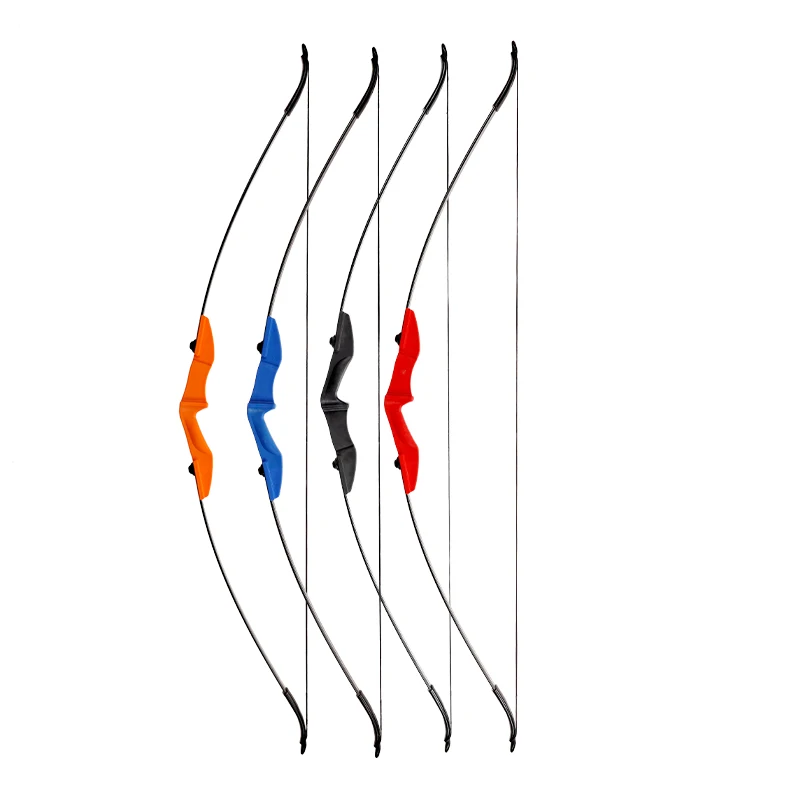 Archery Tag Recurve Bow Takedown Right/Left Hand Use Straight Bow and Arrow Portable Shooting Practice Game Equipment