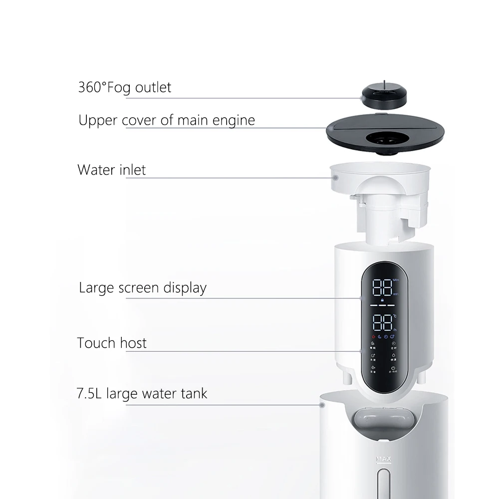 Home Cheap Aroma Diffuser Ultrasonic Room Humidifier Humidifiers